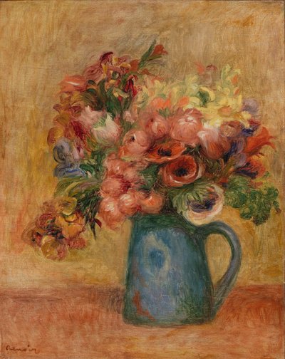 Blumenvase von Pierre Auguste Renoir